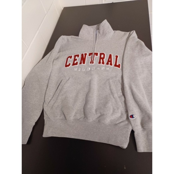 Champion Other - Champion Sweatshirt Womens Extra Small Gray 1/4 Zip Collegecorp Pullover Central